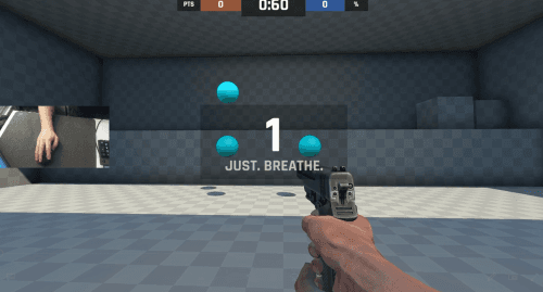 FPS 프로게이머의 연습 장면