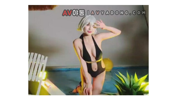 화보 촬영장에서 생방
